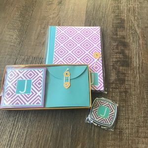 NEW Monogrammed “J” Set